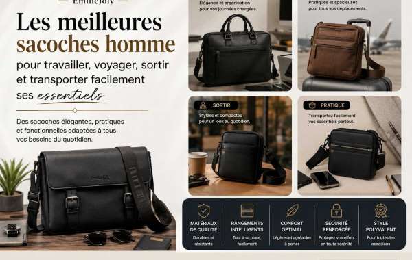 Les meilleures sacoches homme pour travailler, voyager, sortir et transporter facilement ses essentiels